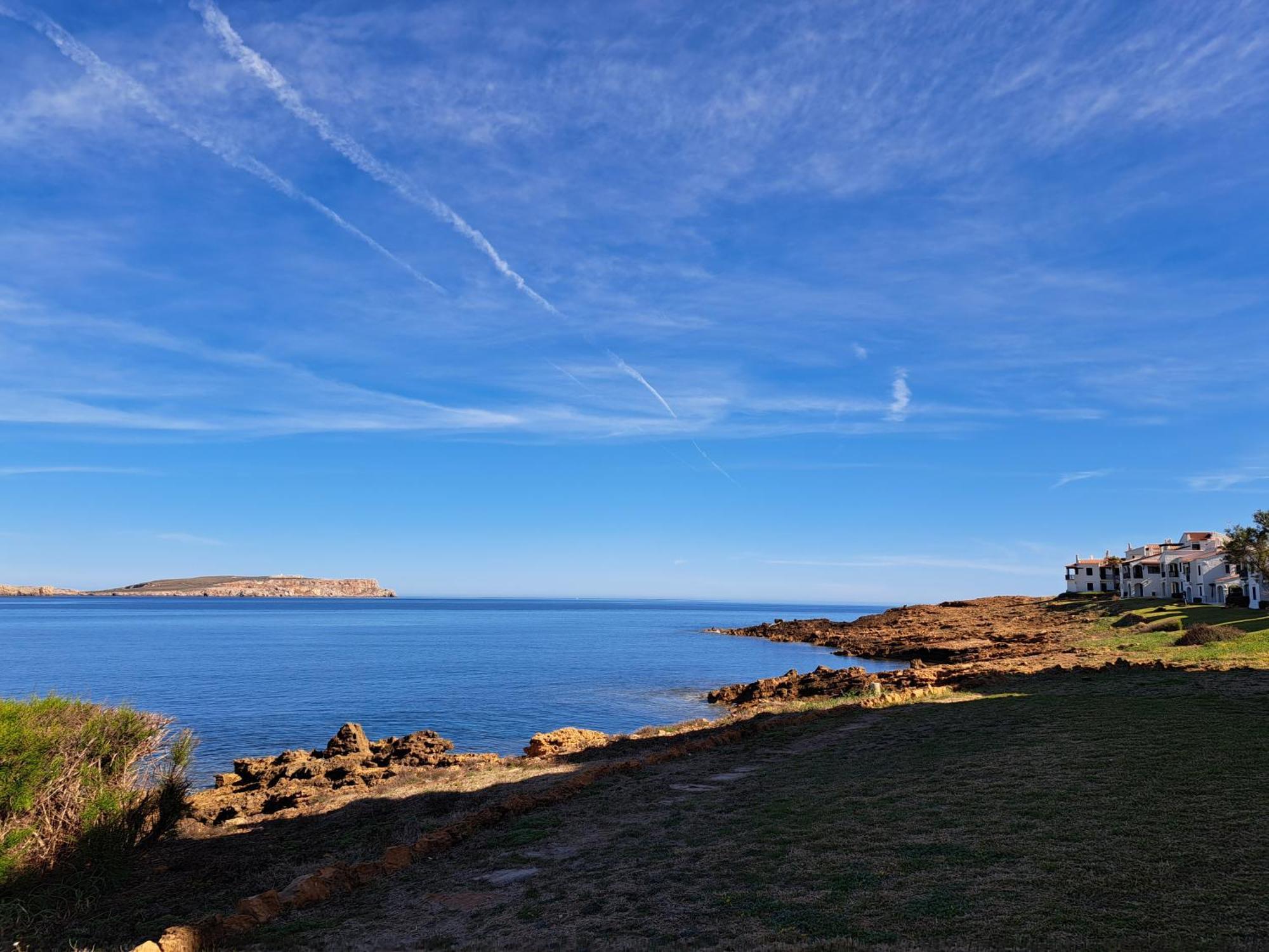 Casa Con Jardin ,Vistas Al Mar Y Atardecer En Playas De Fornells Es Mercadal Exterior foto