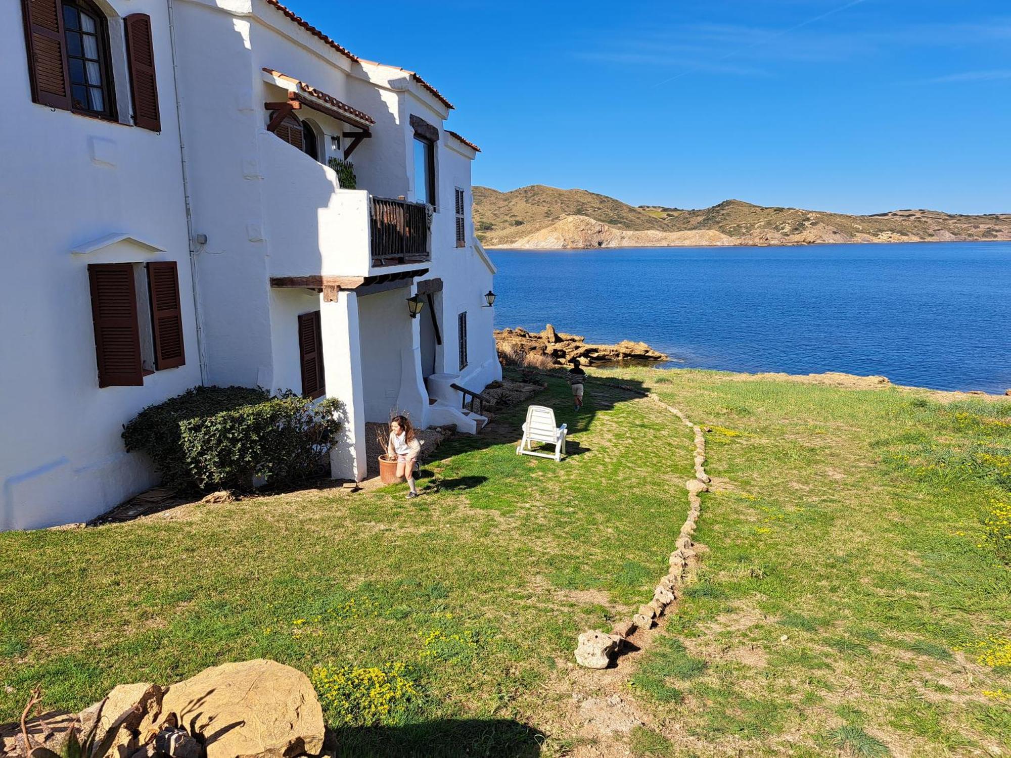 Casa Con Jardin ,Vistas Al Mar Y Atardecer En Playas De Fornells Es Mercadal Exterior foto