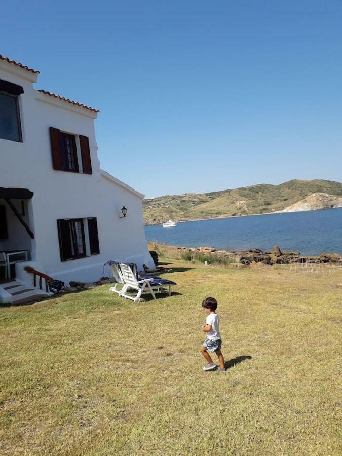 Casa Con Jardin ,Vistas Al Mar Y Atardecer En Playas De Fornells Es Mercadal Exterior foto