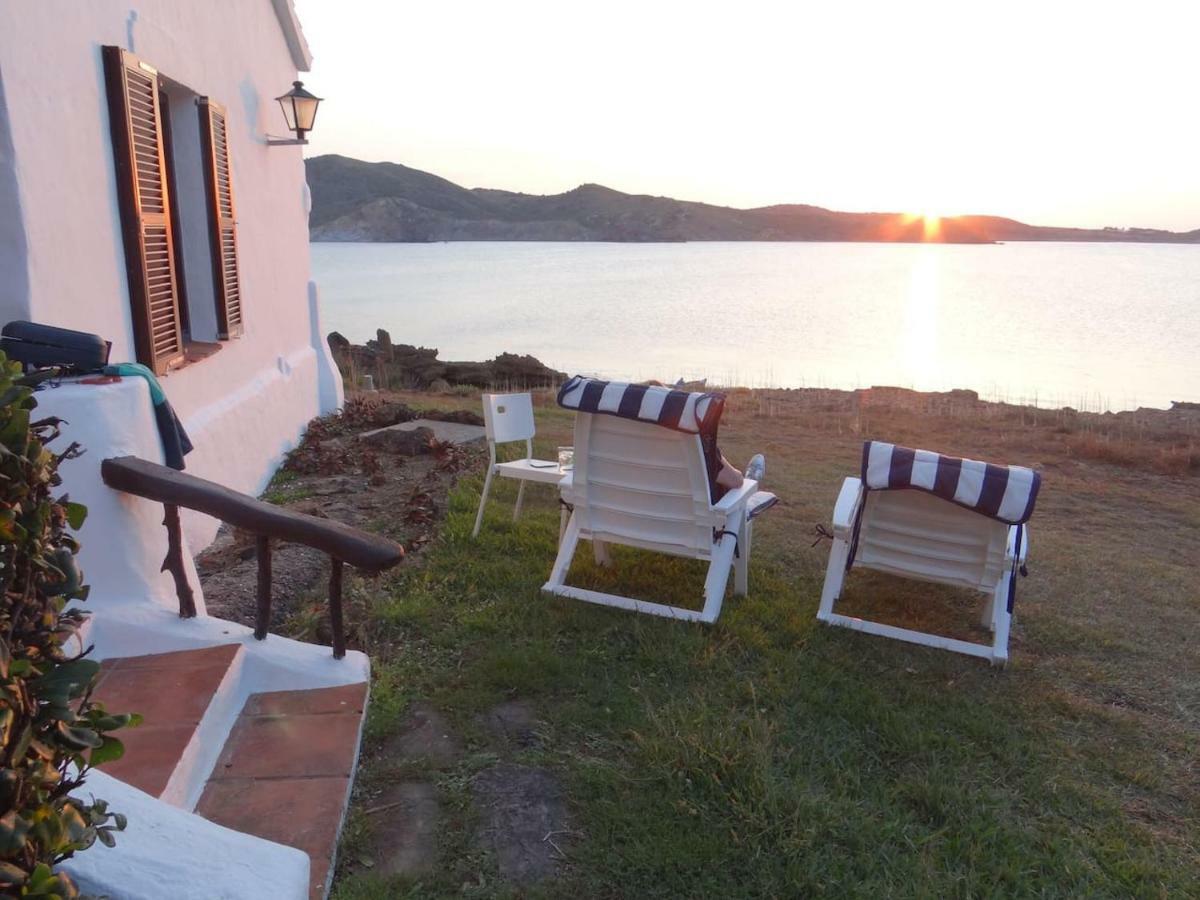 Casa Con Jardin ,Vistas Al Mar Y Atardecer En Playas De Fornells Es Mercadal Exterior foto